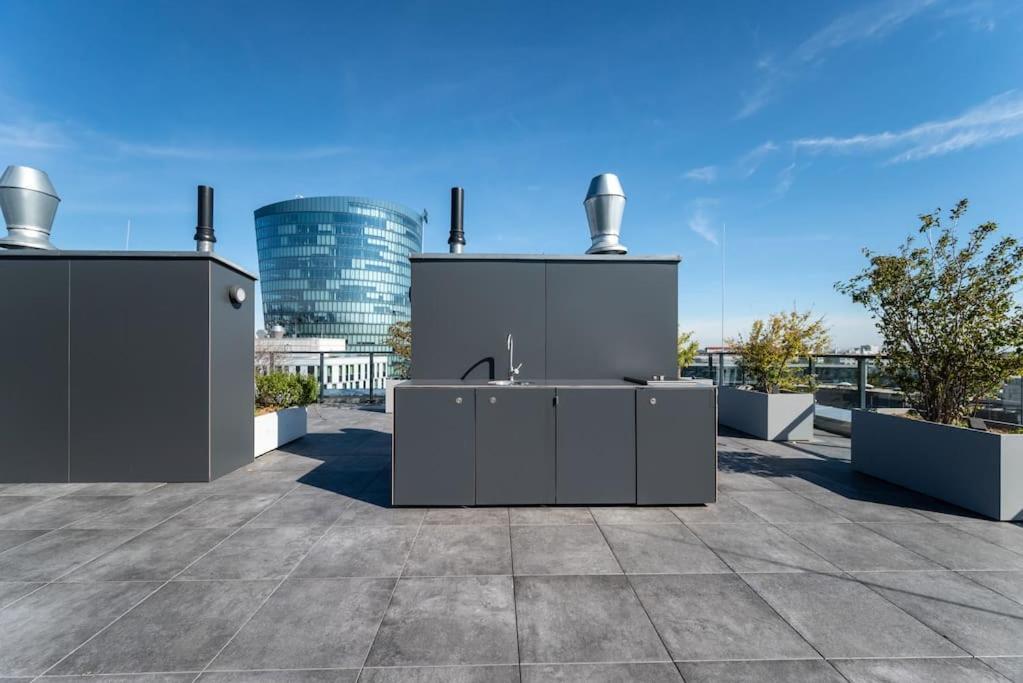 Smart Studio With Terrace By Hm Vídeň Exteriér fotografie